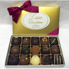 *Assorted Chocolate Truffles/ hand dipped (Gift of 15)